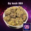 Cannabis flower Name Og kush RBX Grow by OG team From OG shop Thailand ดอกแห้ง Og kush RBX ปลูกโดย OG team จาก OG shop ประเทศไทย