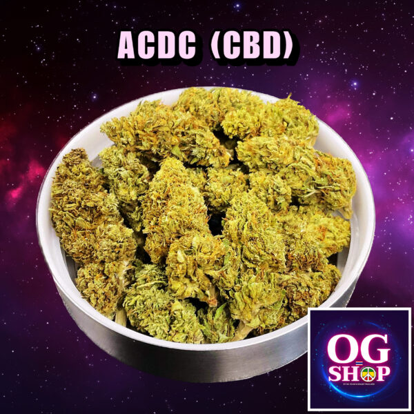 Cannabis flower Name ACDC (CBD seed labs) Grow by OG team From OG shop Thailand ดอกแห้ง ACDC (CBD seed labs) ปลูกโดย OG team จาก OG shop ประเทศไทย