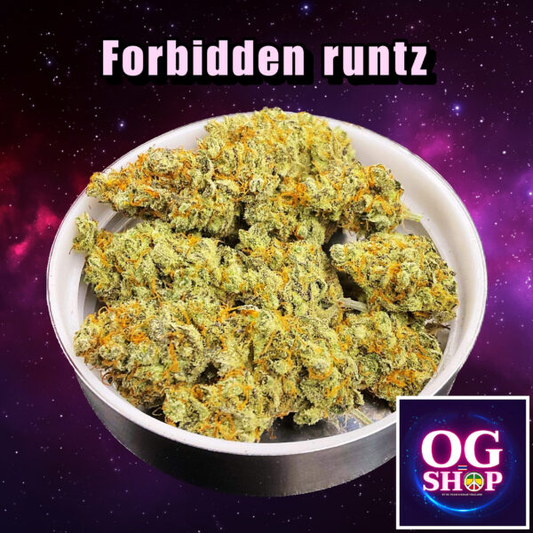 Cannabis flower Name Forbidden runtz Grow by OG team From OG shop Thailand ดอกแห้ง Forbidden runtz ปลูกโดย OG team จาก OG shop ประเทศไทย
