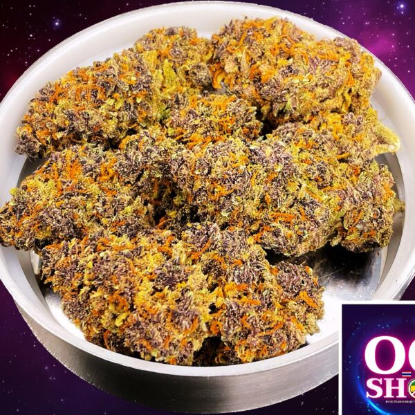 Cannabis flower Name Purple punch Grow by OG team From OG shop Thailand ดอกแห้ง Purple punch ปลูกโดย OG team จาก OG shop ประเทศไทย