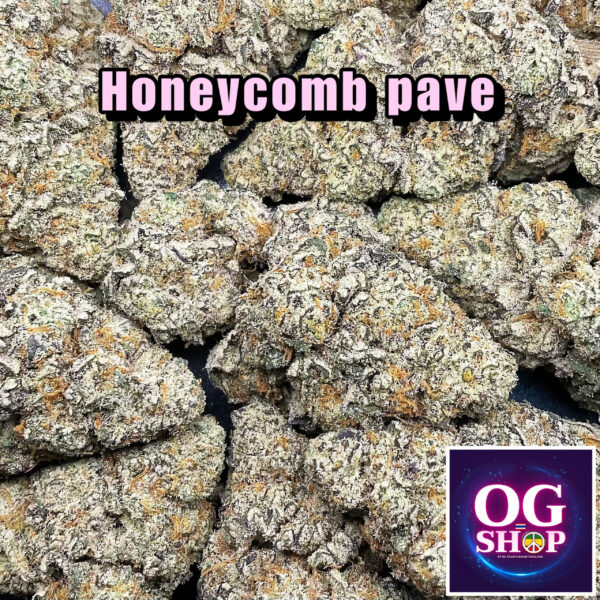 Cannabis flower Name Honeycomb pave (Compound genetics) Grow by OG team From OG shop Thailand ดอกแห้ง Honeycomb pave (Compound genetics) ปลูกโดย OG team จาก OG shop ประเทศไทย